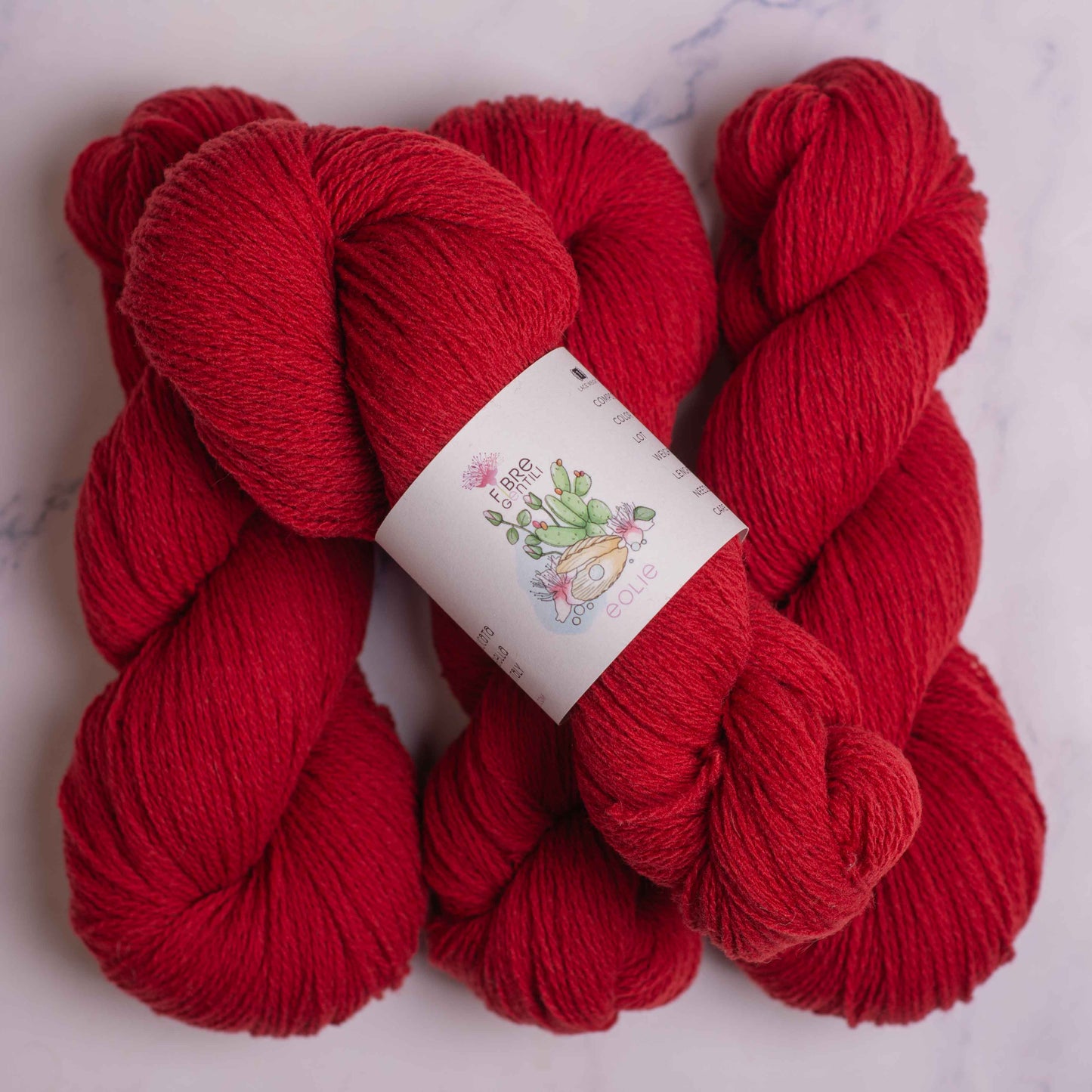 AMOUR RED | Lace Weight