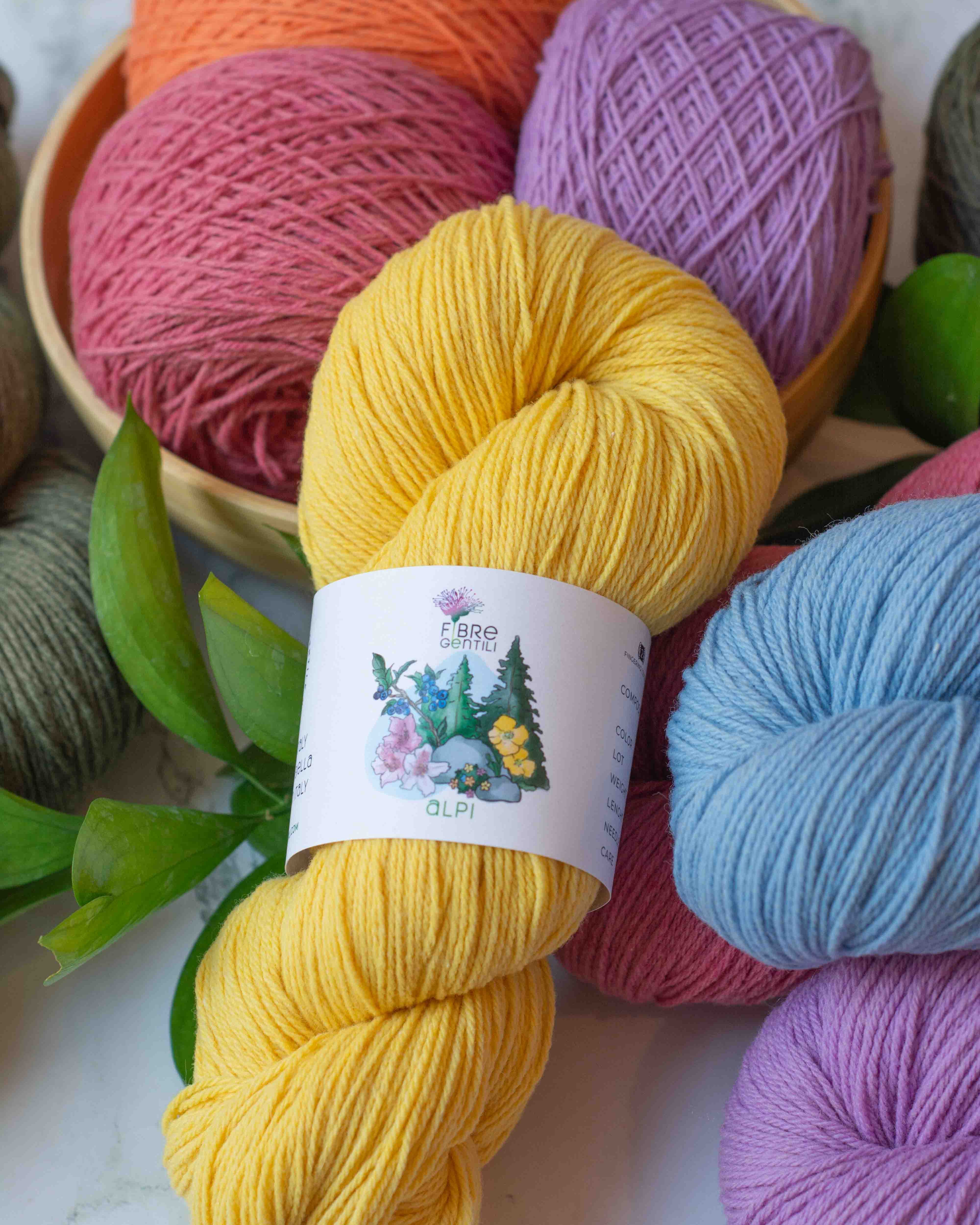ALPI | fingering - sock weight – Fibre Gentili