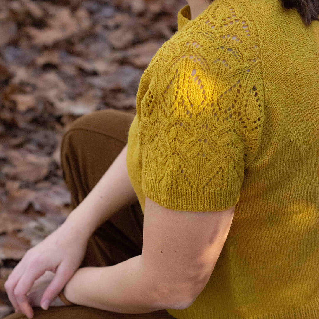 JunoTemple mangata back shan knit Juno Tee – Fibre Gentili