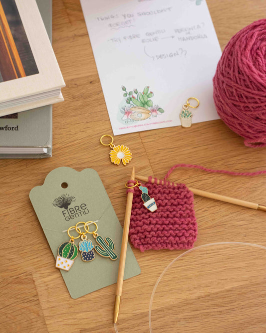Fibre Gentili stitch markers