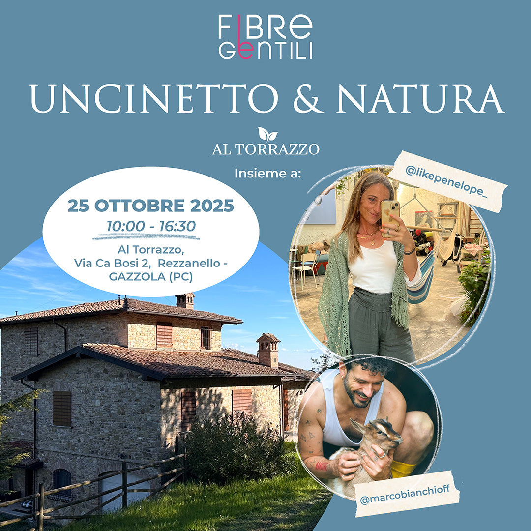 Uncinetto e Natura | Workshop insieme ad Agnese Santonocito Al Torrazzo, di Marco Bianchi